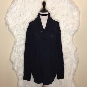 J Crew Womens Camel Tan Cotton Cable Knit Fisherman Style Sweater Size XS main image 0
